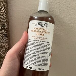 Kiehl's Calendula Herbal-Extract Toner - Brown and White 500ml . New